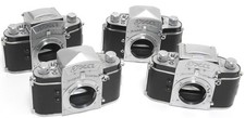 Lot of 4 x Ihagee Dresden EXA camera body of K. Rademaker collection NOTTESTED