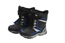 Totes Boots Kids Size 13 Black Royal Sammy Lace Up Snow Winter Insulated