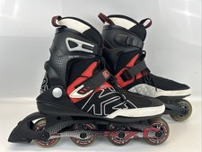 K2 EXO Inline Skates Mens Size 13 Black Gray Fitness Skates