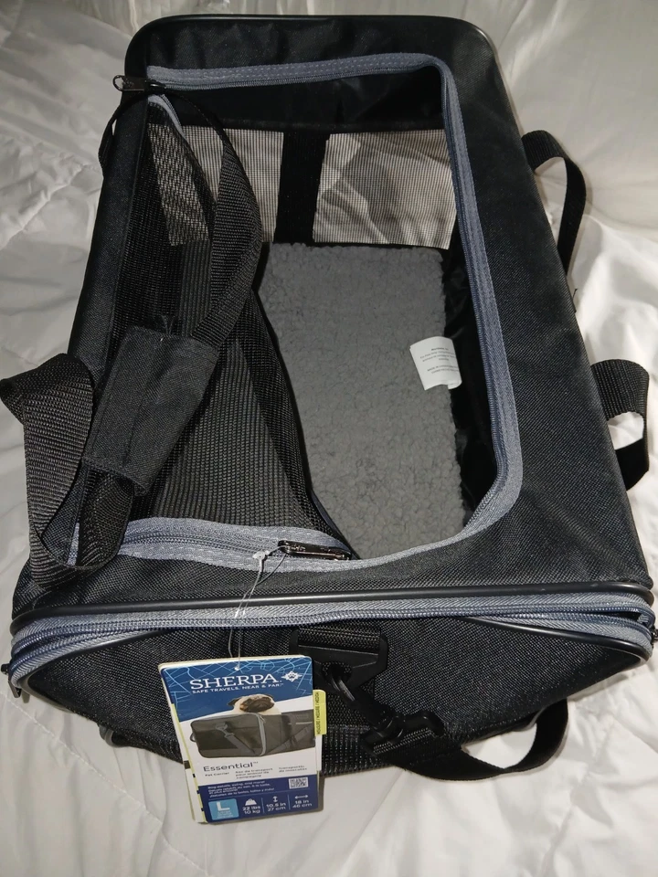 Pet Traveler by Sherpa 's Pet Trading Co. Gato Perro Pequeño El Bolso Sherpa Original Foto 3 de 4