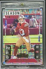 Brock Purdy RARE MOJO TICKET REFRACTOR INVESTMENT CARD PANINI SSP 49ERS MINT