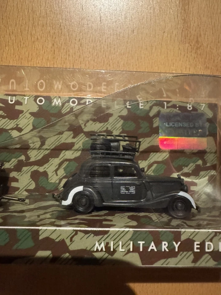 Busch 41406 Mercedes 170V Wehrmacht Military Edition Automodell 1:87 in OVP! - Bild 2 von 4