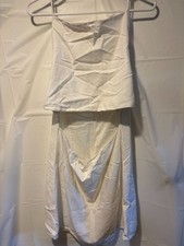 NWT Womens L Space Size L White Mini Dress