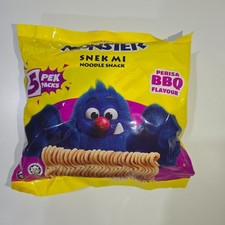 Mamee Monster Noodle Snack (5 Confezioni X 2) Aroma BBQ