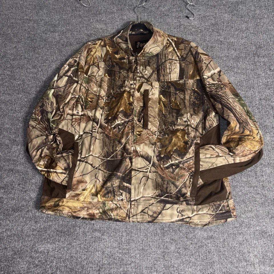 Chaqueta de Caza Rocky Para Hombres XL Realtree Camuflaje Aroma IQ Atomic Impermeable Foto 2 de 4