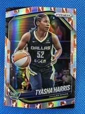 2025 #130 Tyasha Harris Panini Prizm WNBA Logo Prizm Wings