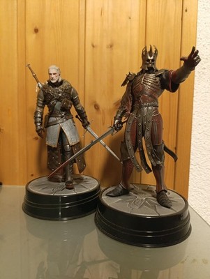 Witcher 3 Wild Hunt PVC Statue Geralt und Eredin