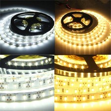 2V LED Strip Lights 5630 SMD Warm/Cool White 60led/m Flexible Tape Waterproof