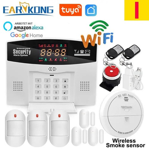 Smart APP Wired & Wireless 433MHz Wifi GSM Home Burglar Security Alarm System - Picture 33 of 38