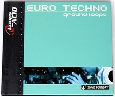 Sonic Foundry Euro Techno Ground Loops For Acid Sample/Sound Library/Sampling CD