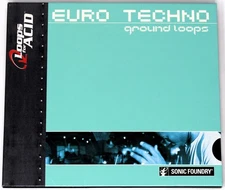 Sonic Foundry Euro Techno Ground Loops For Acid Sample/Sound Library/Sampling CD