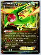 Flygon EX XY Black Star Promos XY61 Pokemon Card LP
