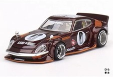 1/64 Datsun KAIDO Fairlady Z Miniature Car RHD Dark Red Mini GT Highly Detailed