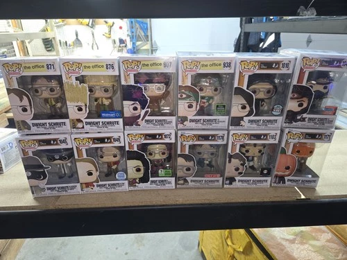 12 Different DWIGHT SCHRUTE The OFFICE FUNKO POPS