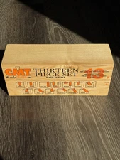 CMT 800.505.11 13 piece router bit set with case (for wood working)