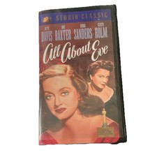 20th Century Fox All About Eve Studio Classic Drama VHS Bette Davis 1950