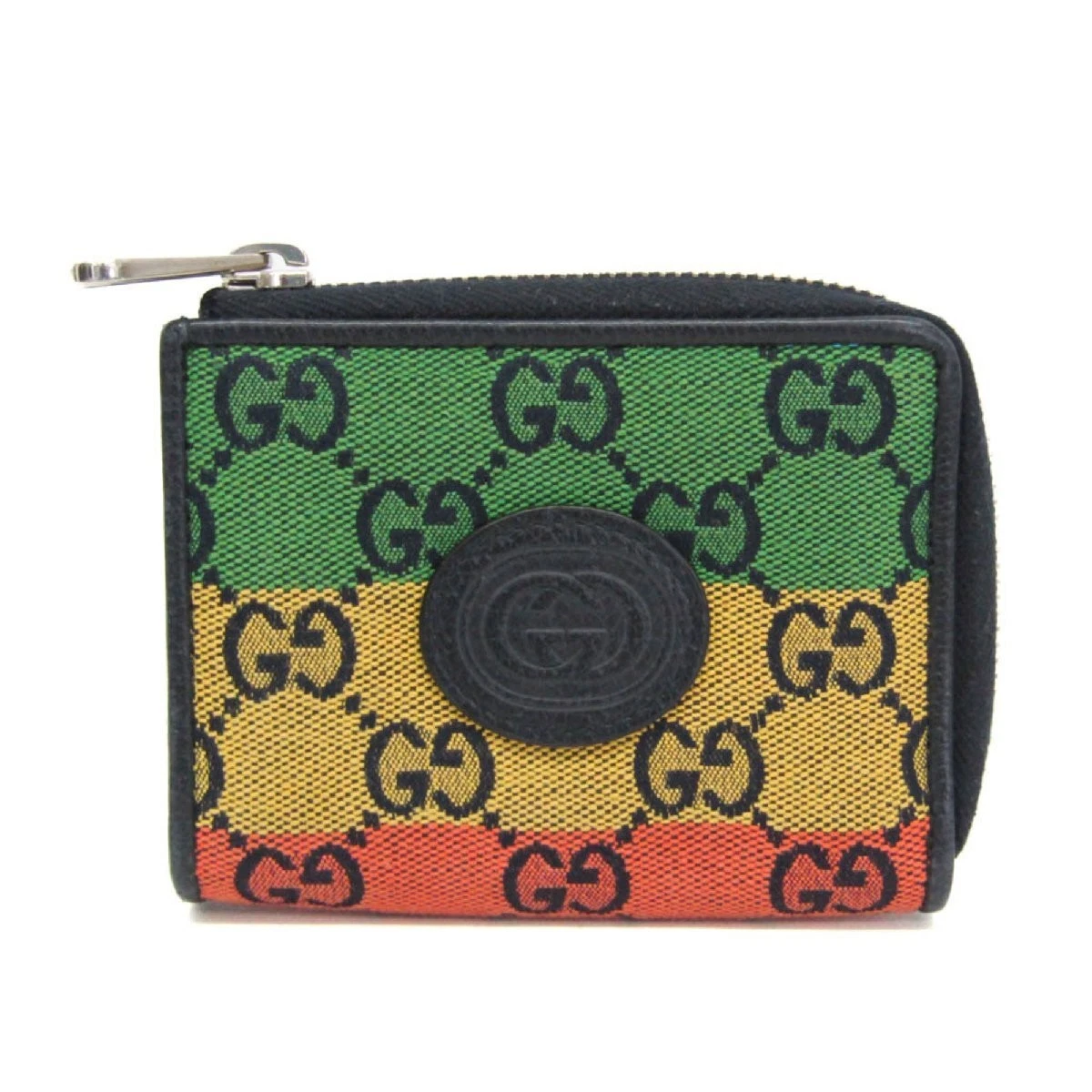 Gucci — Gucci Interlocking G Compact Wallet 657577 Men s Ladies GG Canvas Leather From J