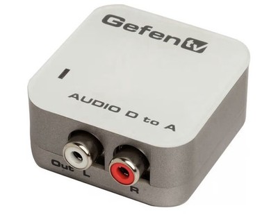 NEW Gefen GTV-DIGAUD-2-AAUD Stereo Digital-to-Analog Audio Converter (G32)