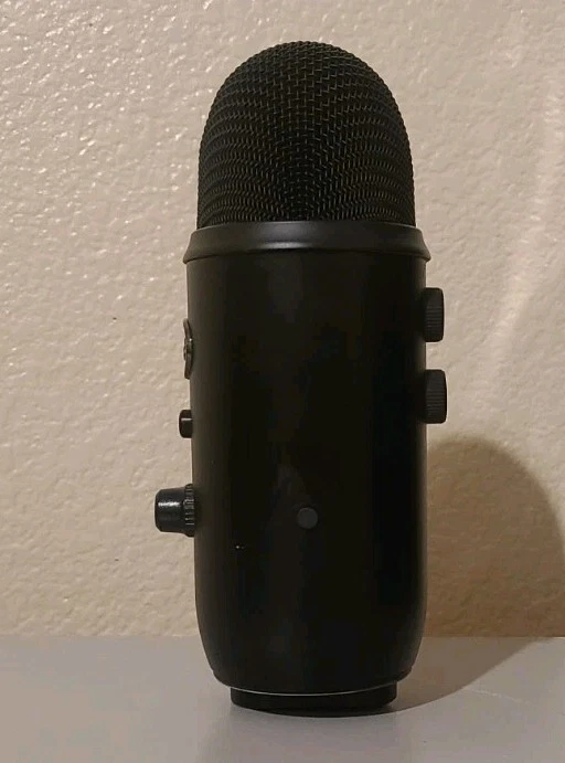 Blue Yeti USB Microphone Only - No Stand - Black Tested Working Great A00121 - Image 2 of 4