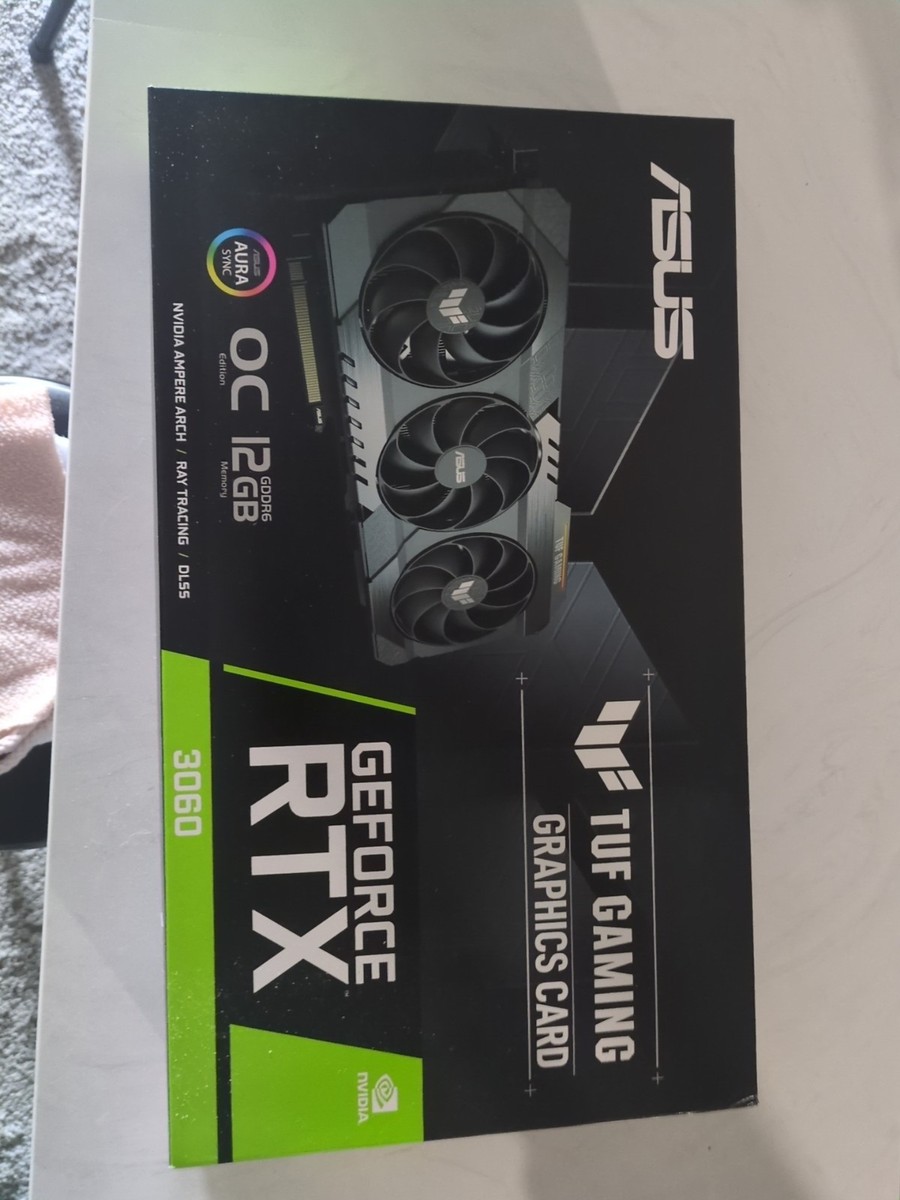 ASUS TUF Gaming GeForce RTX 3060 12GB GDDR6 GPU – TUF