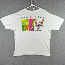 Vintage Southern Comfort Cocktail Whisky Chase Your Tail XL White Single Stitch