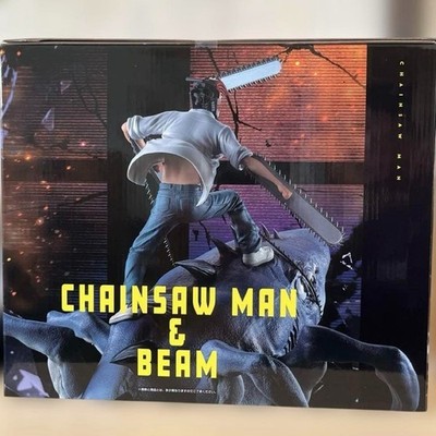 CHAINSAW MAN & BEAM MEGAIMPACT ラストワン Ichiban Kuji Chainsaw Man & Beam Figure MEGAIMPACT - Last Prize