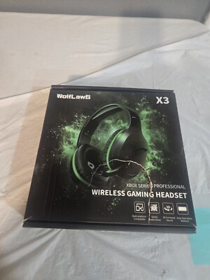 WolfLawS X3 Wireless Gaming Headset For Xbox Series XS, Xbox 1 Ps5 Mac NS