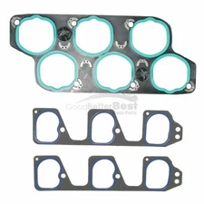 One New Fel-Pro Engine Intake Manifold Gasket Set Lower and Upper MS96969
