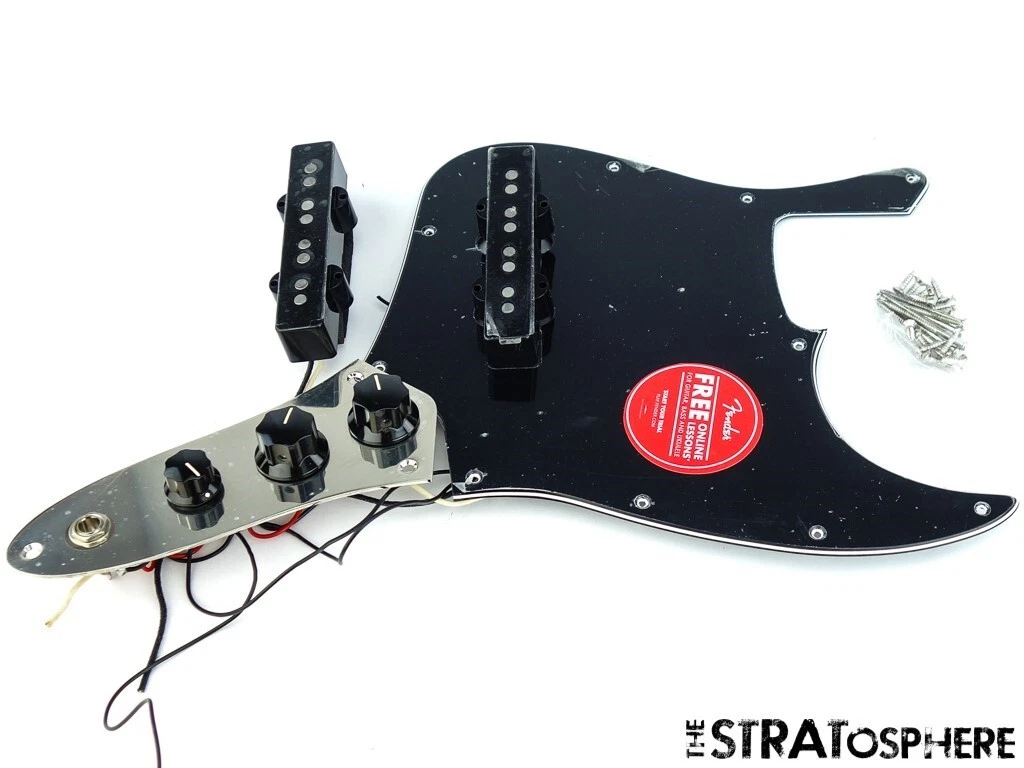 Squire jazz 2024 bass pickguard