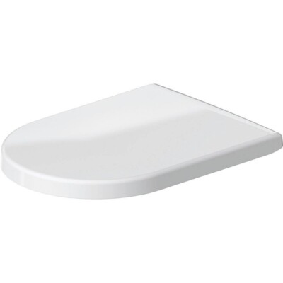  Duravit 0063390000 Starck 3 Elongated Closed Front Toilet Seat in White