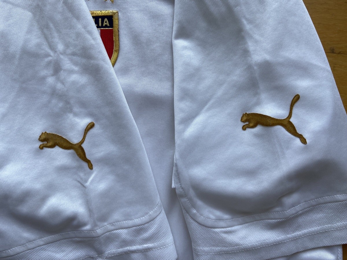 ITALY 2004 2005 AWAY FOOTBALL SHIRT SOCCER JERSEY PUMA sz M MEN | eBay