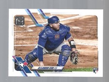2021 Topps #551 RC Alejandro Kirk ROOKIE Toronto Blue Jays Baseball Card MLB. rookie card picture