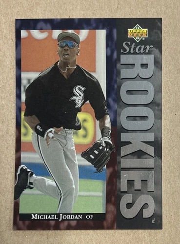 1994 Upper Deck Michael Jordan Star Rookies Chicago White Sox Jumbo Rookie Card