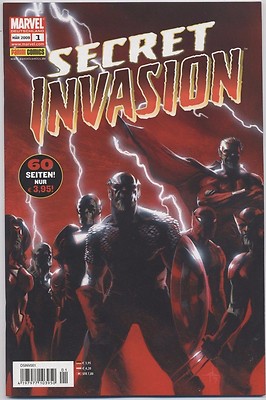 SECRET INVASION (deutsch)  1 - PANINI - MARVEL EVENT 2009 - TOP