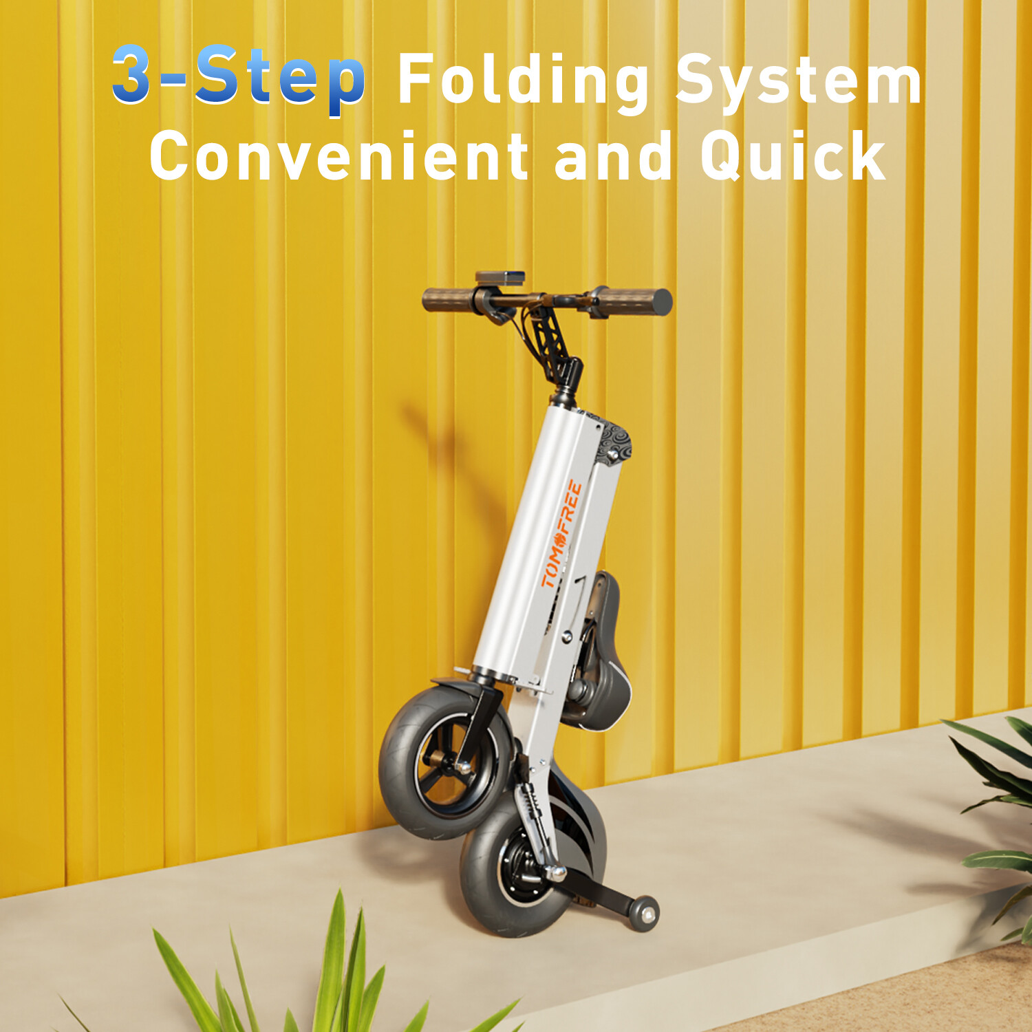 Electric Mobility Scooters For Adults 15Miles 15MPH Travel Portable