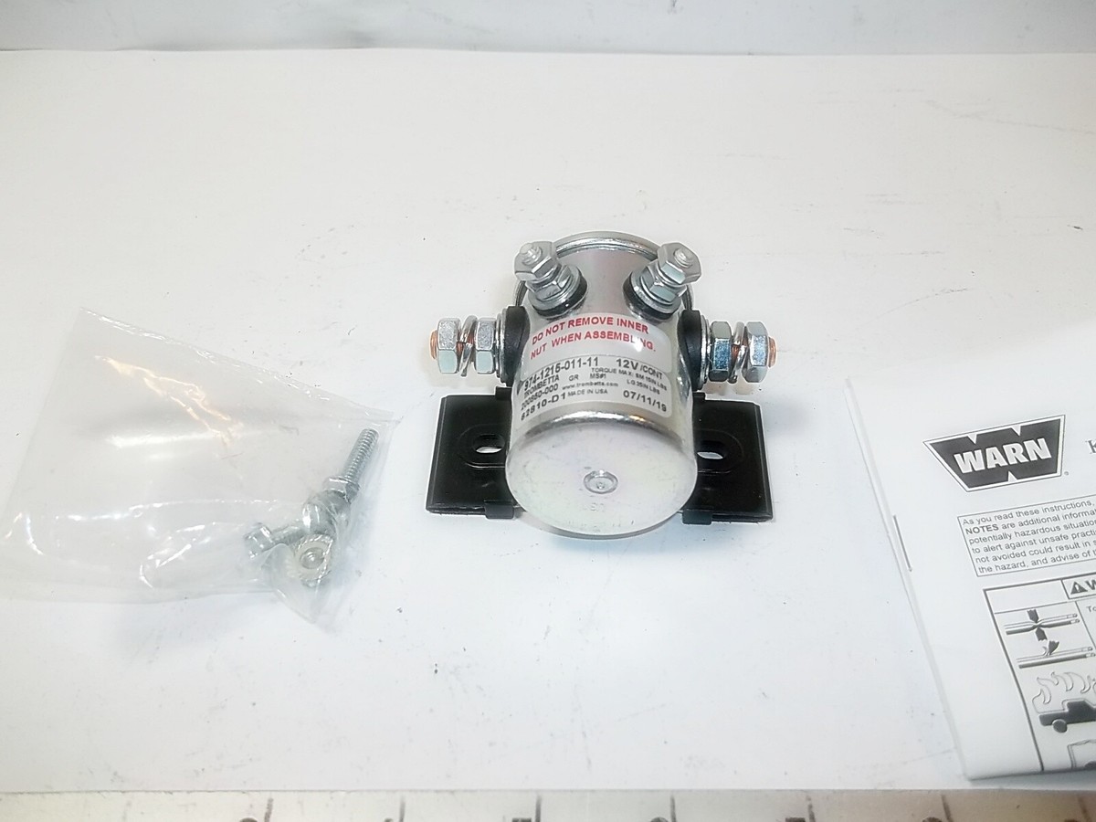 WARN A2000 WINCH REPLACEMENT SOLENOID W62871 jh | eBay