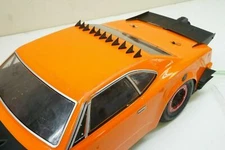 AJC Mods Triangular Roof Spoiler Fins (pieces) for 1/10 NPRC RC Car Drag Racing 