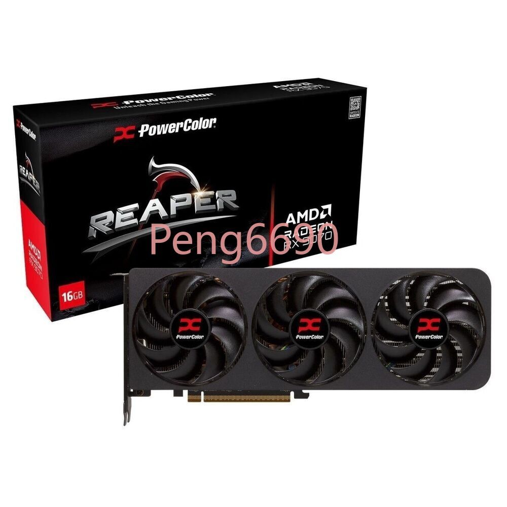 Powercolor Reaper AMD Radeon RX 9070 16GB GDDR6 Graphics card | eBay