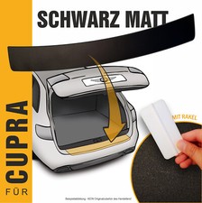 Lackschutz-Folie für Cupra LEON IV ST Kombi  Ladekantenschutz-Folie SCHWARZ MATT