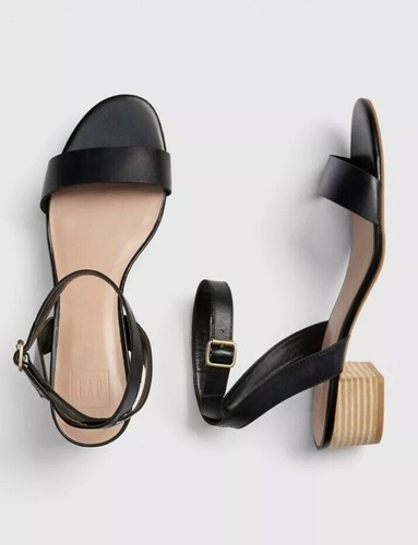 Gap Women Stacked Heel Sandals Shoes 