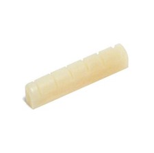 Hosco Gibson  Shaped  Slotted Vintage Style Bone Electric Guitar Nut