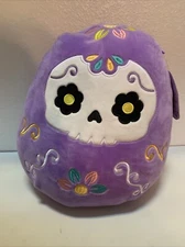 Squishmallows 12" Daria Day Of The Dead Sugar Skull H‑E‑B Exclusive NWT