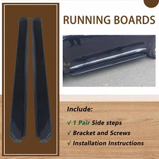 Fits for BYD ATTO 3 2022-2025 running board Side Step Nerf Bar 2PCS Black