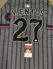 Mark Vientos Signed Autographed New York Mets Inscribed Jersey JSA COA Certified