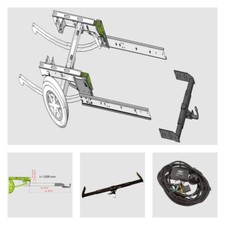 Anhängerkupplung für HOBBY Wohnmobile inkl. Rahmenverlängerung & Elektrosatz