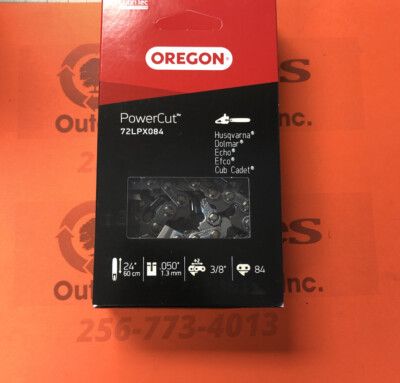 Oregon 72LPX084G Chainsaw Chain 24'' Bar 3/8'' Pitch .050 Gauge Chisel Super 70 