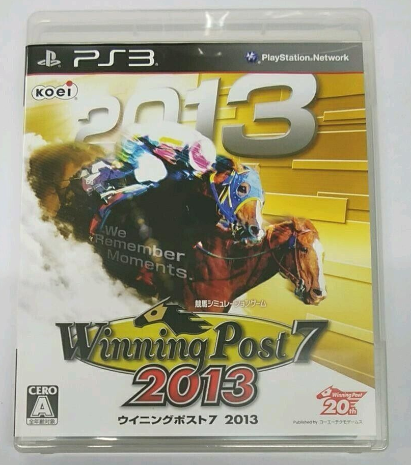 PS3 PlayStation 3 Winning Post 7 2013 Japanese Games With Box