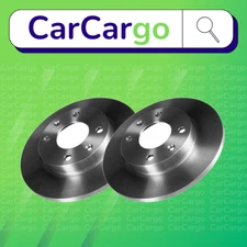 Premium Solid Front Brake Discs Peugeot 309 1.8 Diesel 1989-1993 247 mm