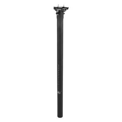 Tige de selle de vélo légère en fibre de carbone noir mat 1 pièce 31,8x600mm - Photo 1/4