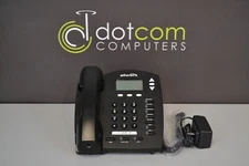 Allworx 9202 Voip Black Display Phone 6X 48X 24X & AC Adapter Power Supply